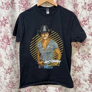 Tim McGraw 2022 Concert Tour Graphic T-Shirt Black M
